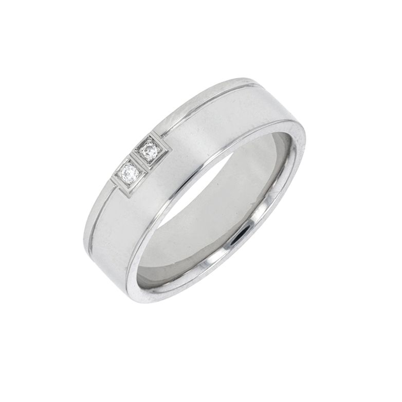 Alliance diamants 0.02 carat or blanc 9.04g Comme neuf -  reconditionné disponible sur Gemme Les Bijoux